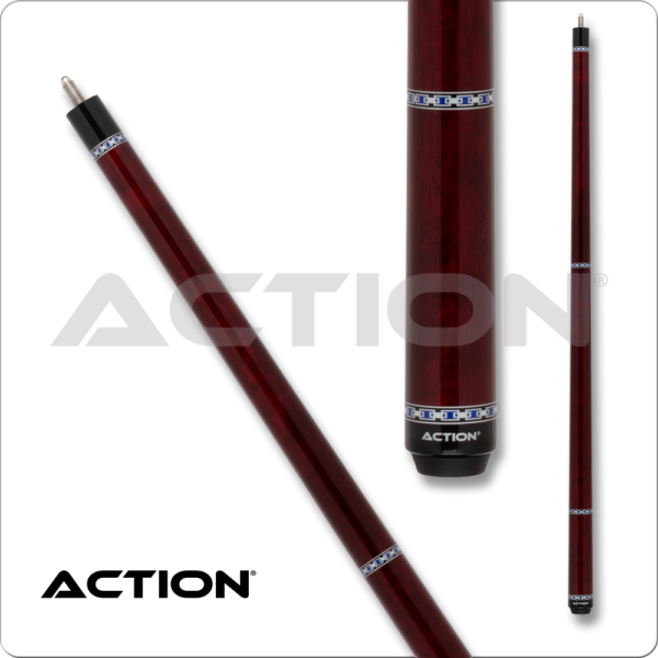 Action – Value – Burgundy w/ Silver Rings | Golden Break Billiards