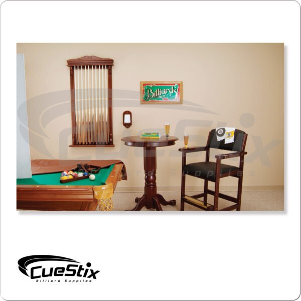 WR10 10 Cue Deluxe Wall Rack | Golden Break Billiards