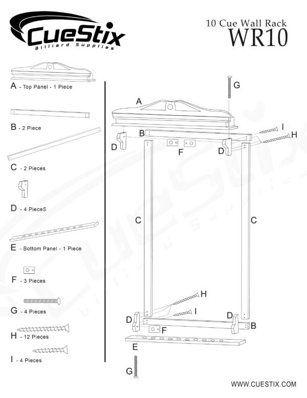 WR10_4 Golden Break Billiards product image