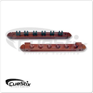 WR6S Standard 6 Clip Wall Rack | Golden Break Billiards