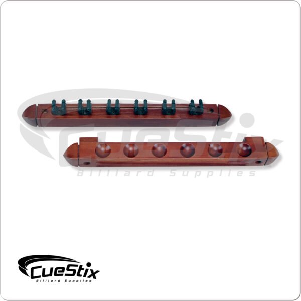 Standard 6 Clip Wall Rack | Golden Break Billiards