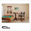 Deluxe 8 Cue Wall Rack | Golden Break Billiards