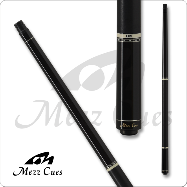 Mezz – EC9-K – Black Stained Wood w/ Linen Wrap | Golden Break Billiards