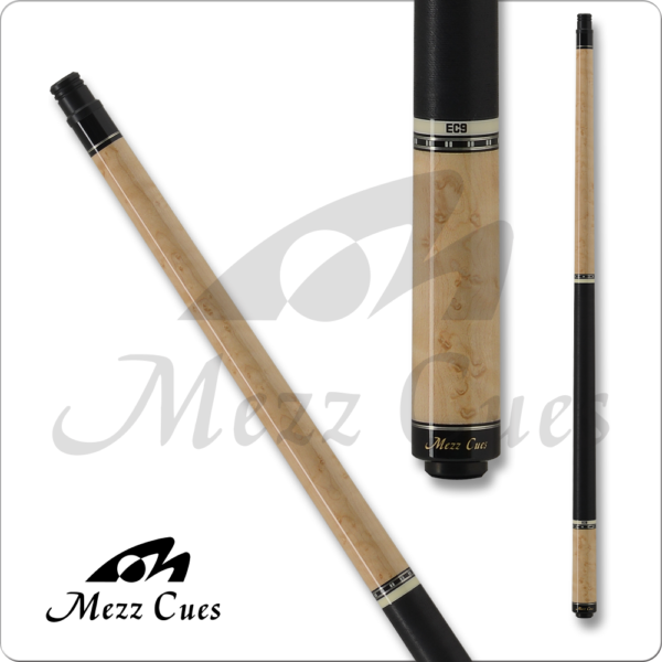 Mezz – EC9-N – Birdseye Maple w/ Linen Wrap | Golden Break Billiards