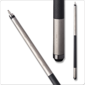 BCLD3 Bull Carbon – Silver & Black – Leather Wrap | Golden Break Billiards