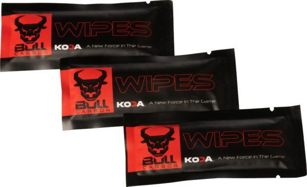 Bull Carbon – Shaft Cleaning Wipes | Golden Break Billiards
