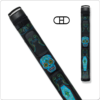 Calavera – 2×2 – Stitch Blue Skull – Hard Case | Golden Break Billiards