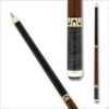 Joss – Smoke Maple w/ Inlayed Rings & Black Handle | Golden Break Billiards