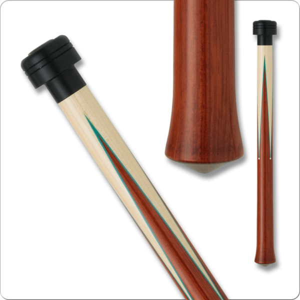 Lucasi – Jump – Red Stain w/ Green Points | Golden Break Billiards