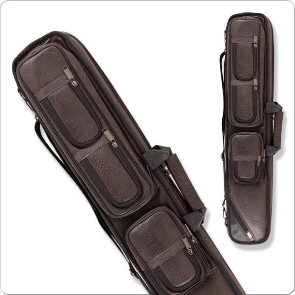Lucasi – Brown Leatherette – 4×8 – Soft Case | Golden Break Billiards