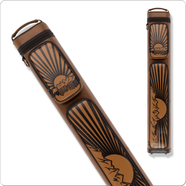 Outlaw – 3×5 – Tan Rising Sun – Hard Case | Golden Break Billiards