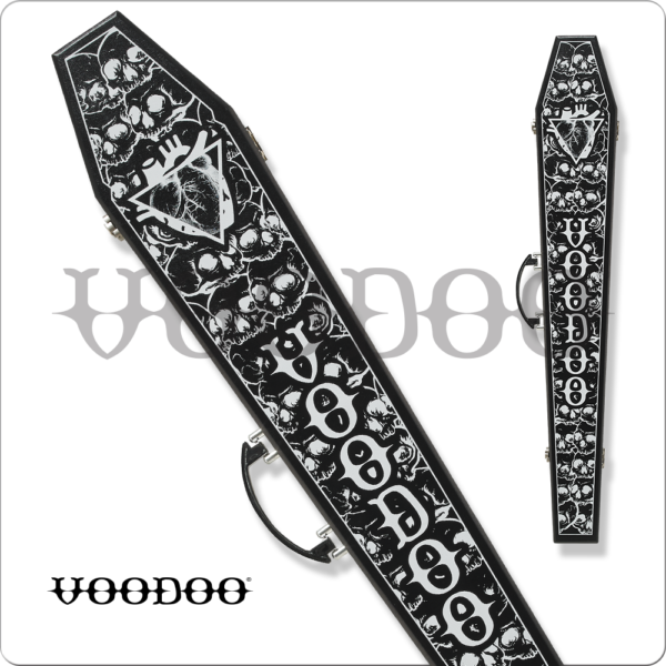 Voodoo – 1×1 – Skulls Coffin Case | Golden Break Billiards